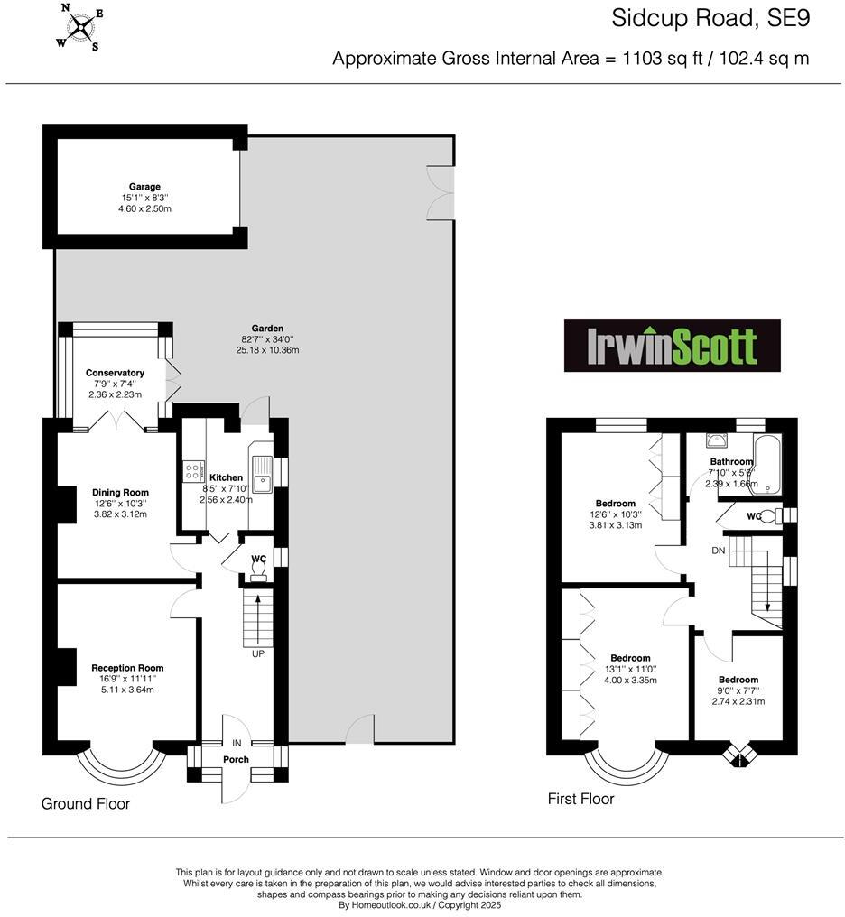 Sidcup Road, London floorplan
