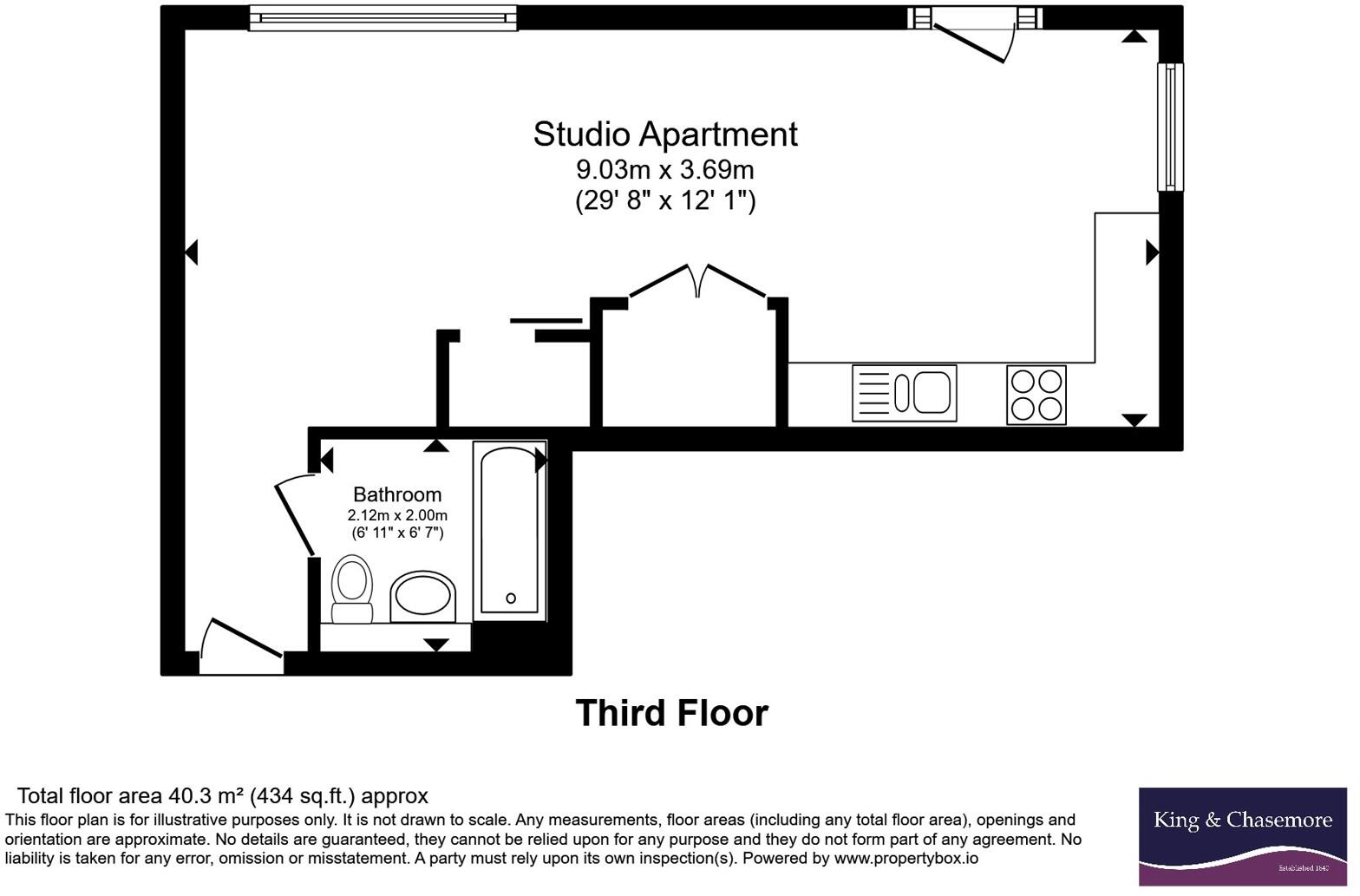 The Furlong, Brighton, East Sussex, BN2 floorplan