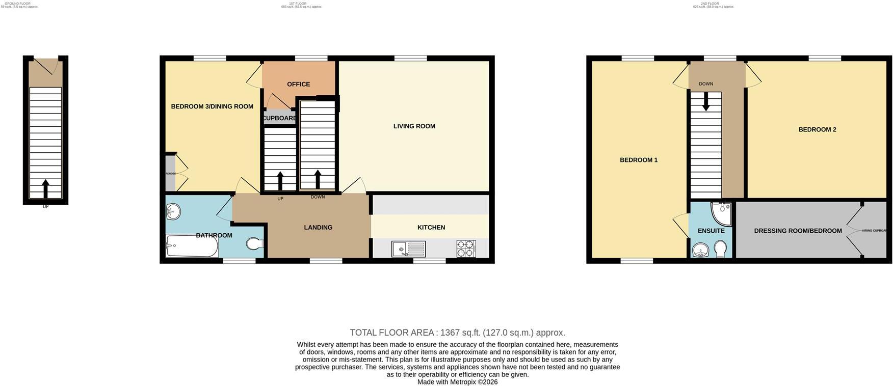 Marygate, Berwick-Upon-Tweed floorplan
