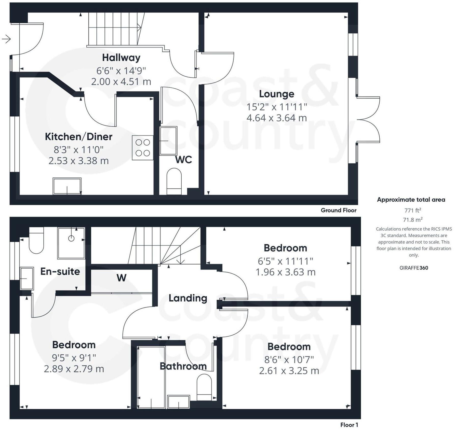 Burnet Road, Newton Abbot, TQ12 floorplan