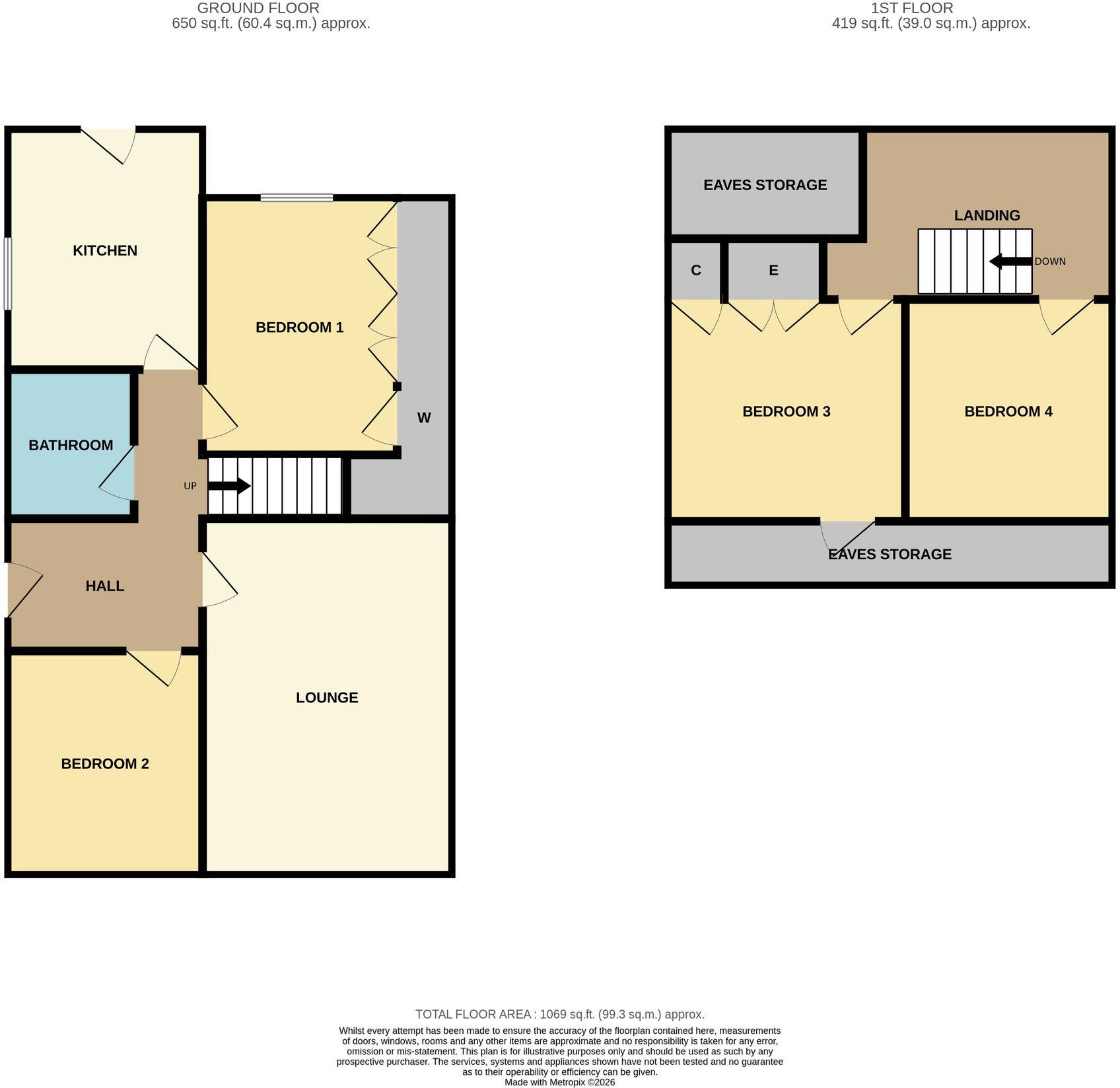 Churchill Road, Middlesbrough, TS6 floorplan