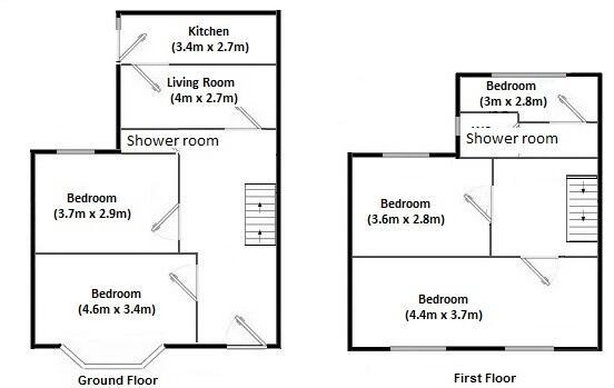 Cawdor Road, Fallowfield, £145pppw floorplan