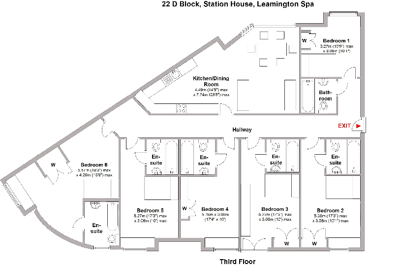 D22, Station House, Old Warwick Road, Leamington Spa floorplan