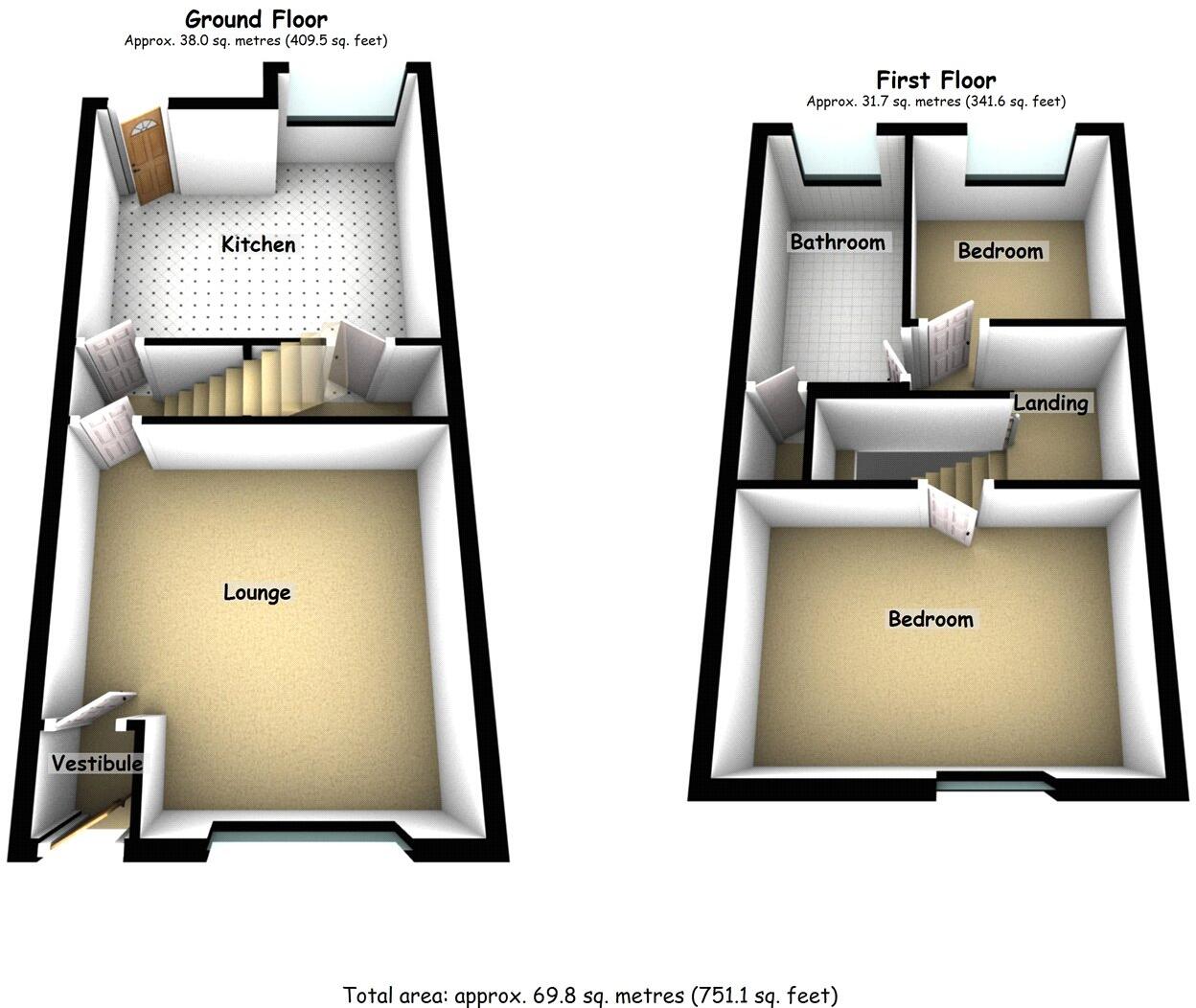 Eric Street, Oldham, Greater Manchester, OL4 floorplan
