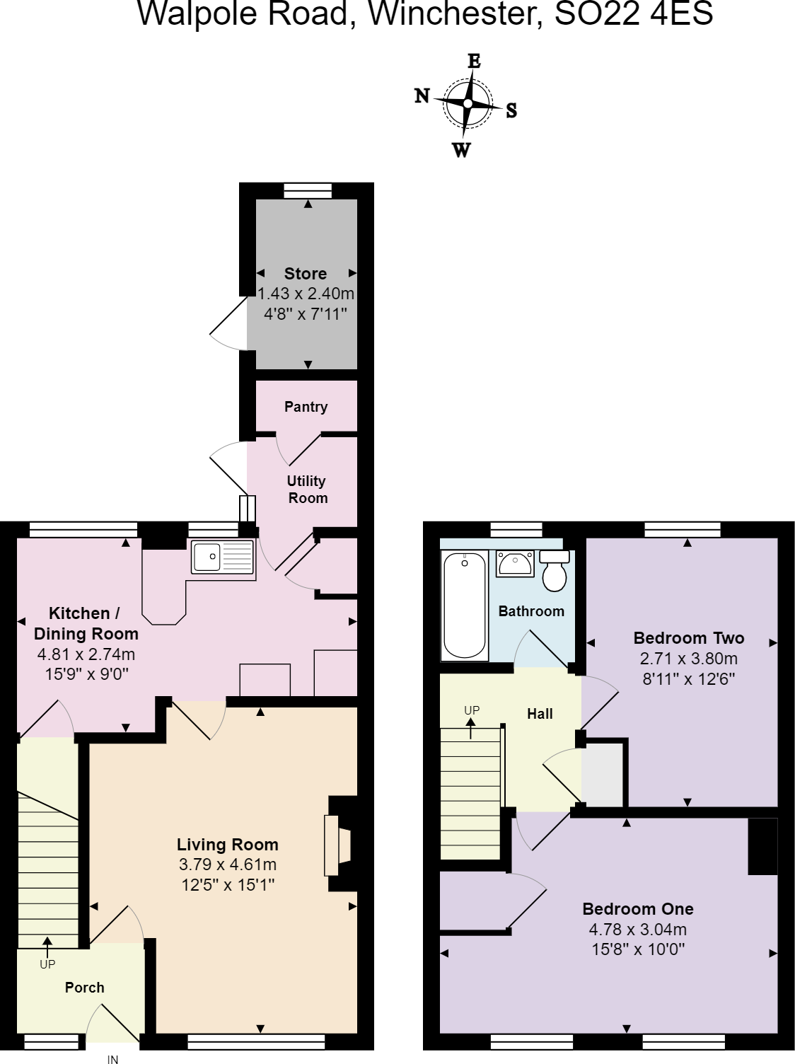 Stanmore, Winchester floorplan