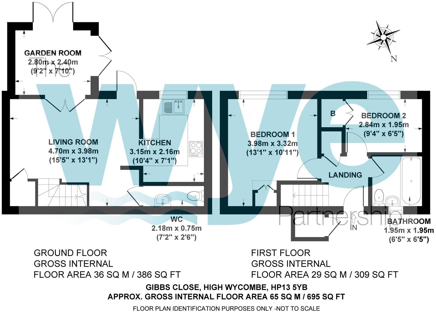 Gibbs Close, High Wycombe, HP13 floorplan