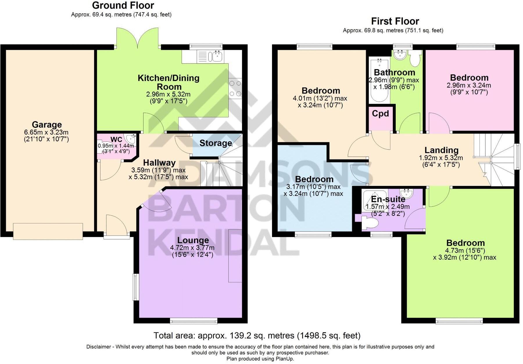 Satin Drive, Middleton, M24 floorplan