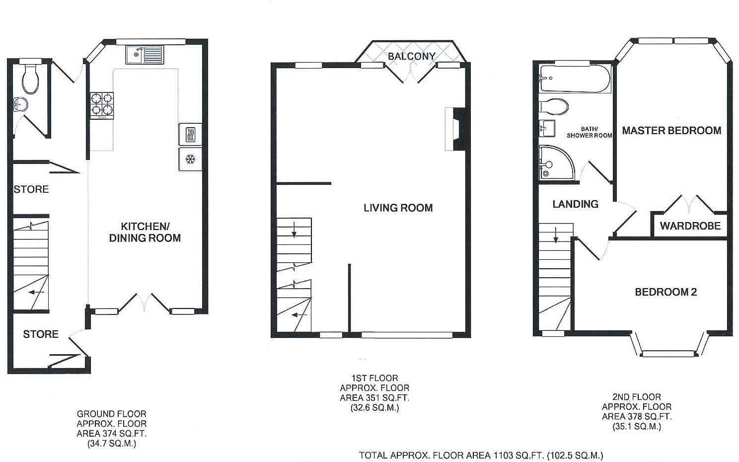 Vancouver Quay, Salford, Lancashire, M50 floorplan