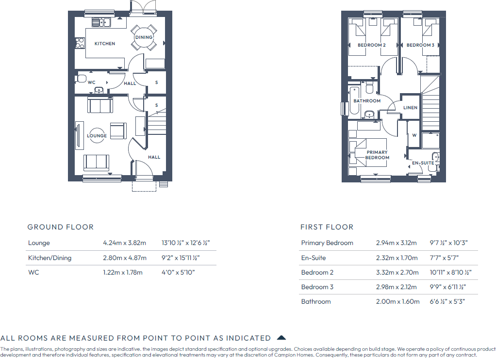 Back Mair Walk, Windygates, Leven floorplan