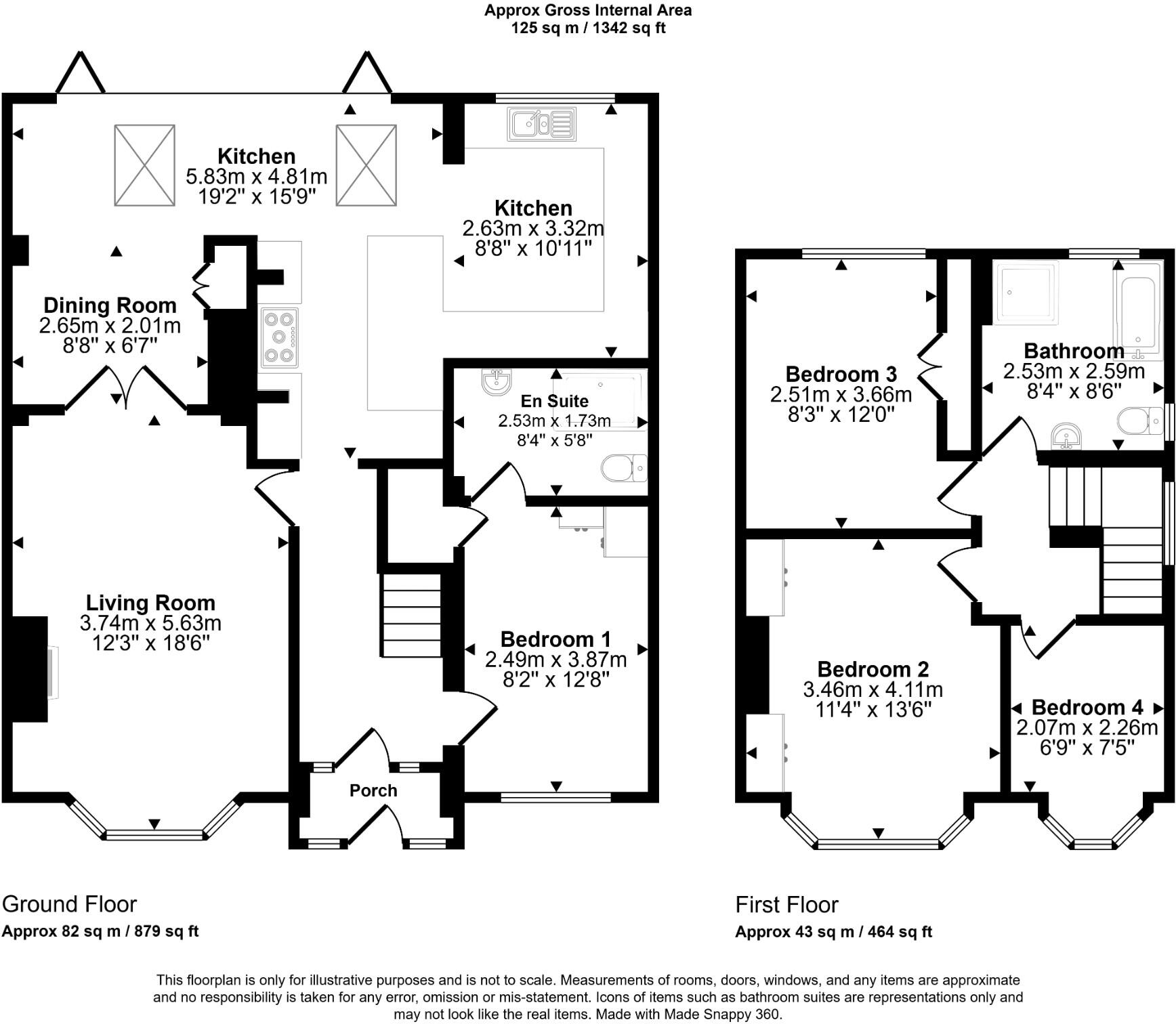 Victoria Avenue, Swanage floorplan