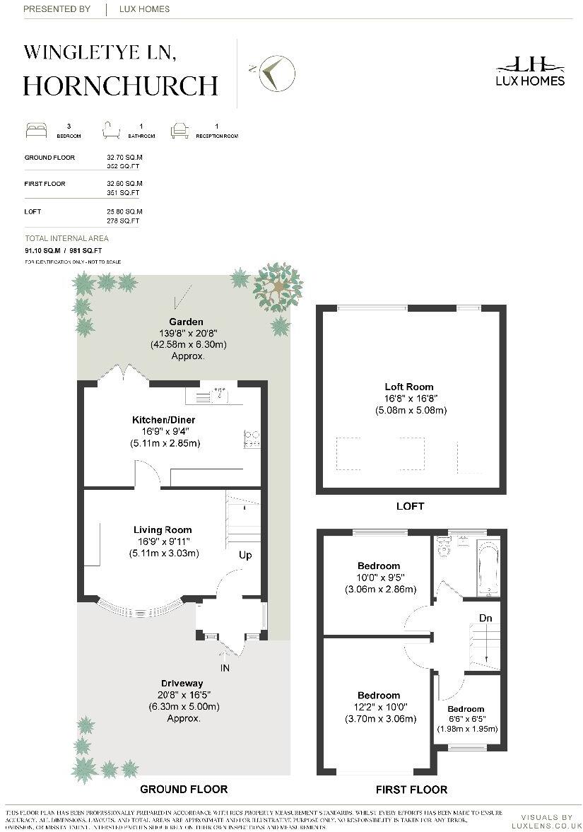 Wingletye Lane, Hornchurch floorplan