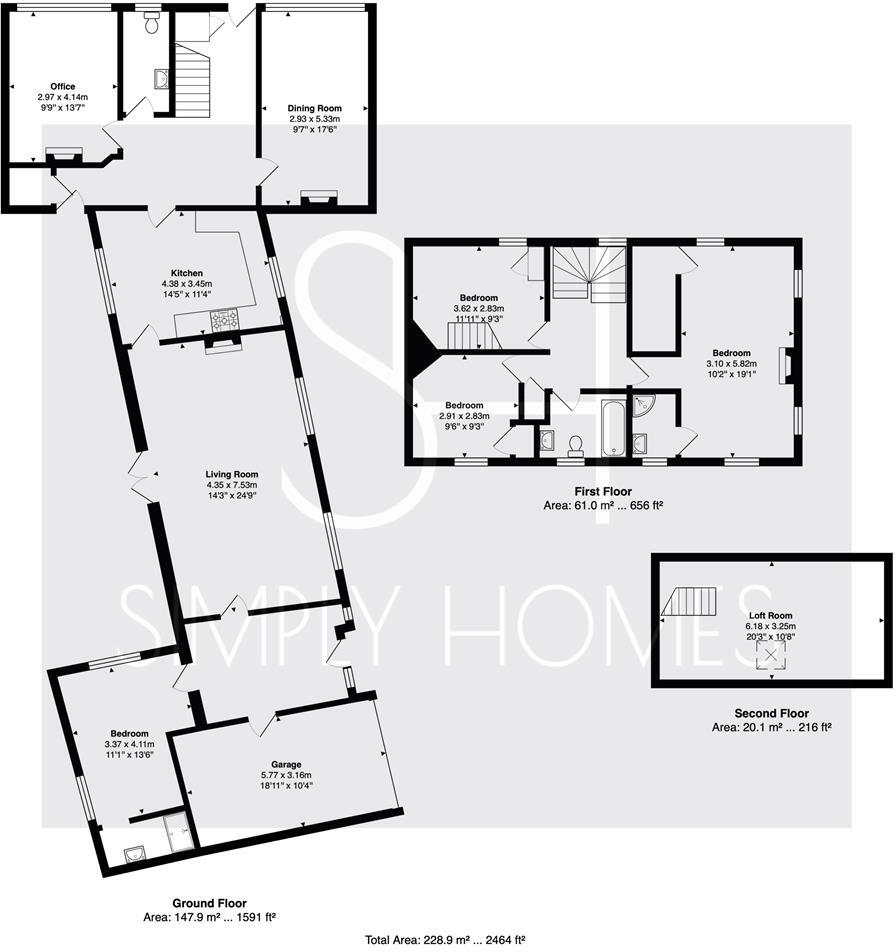 Hunsdon Road, Stanstead Abbotts floorplan