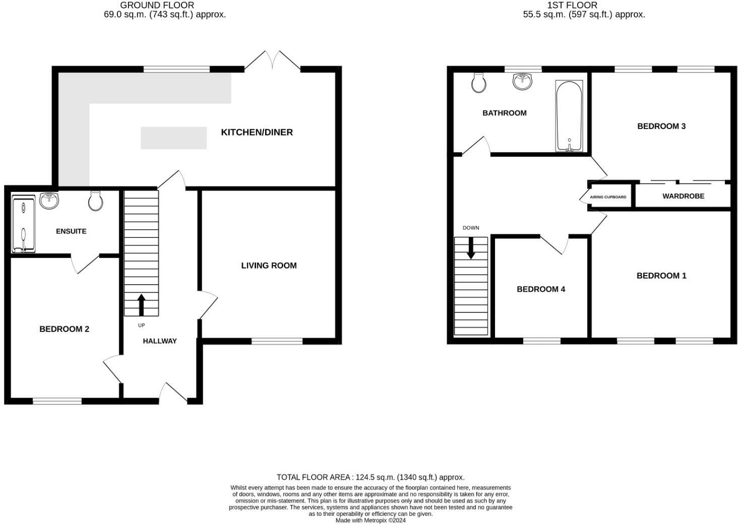Windmill Rise, Hundon, Sudbury floorplan