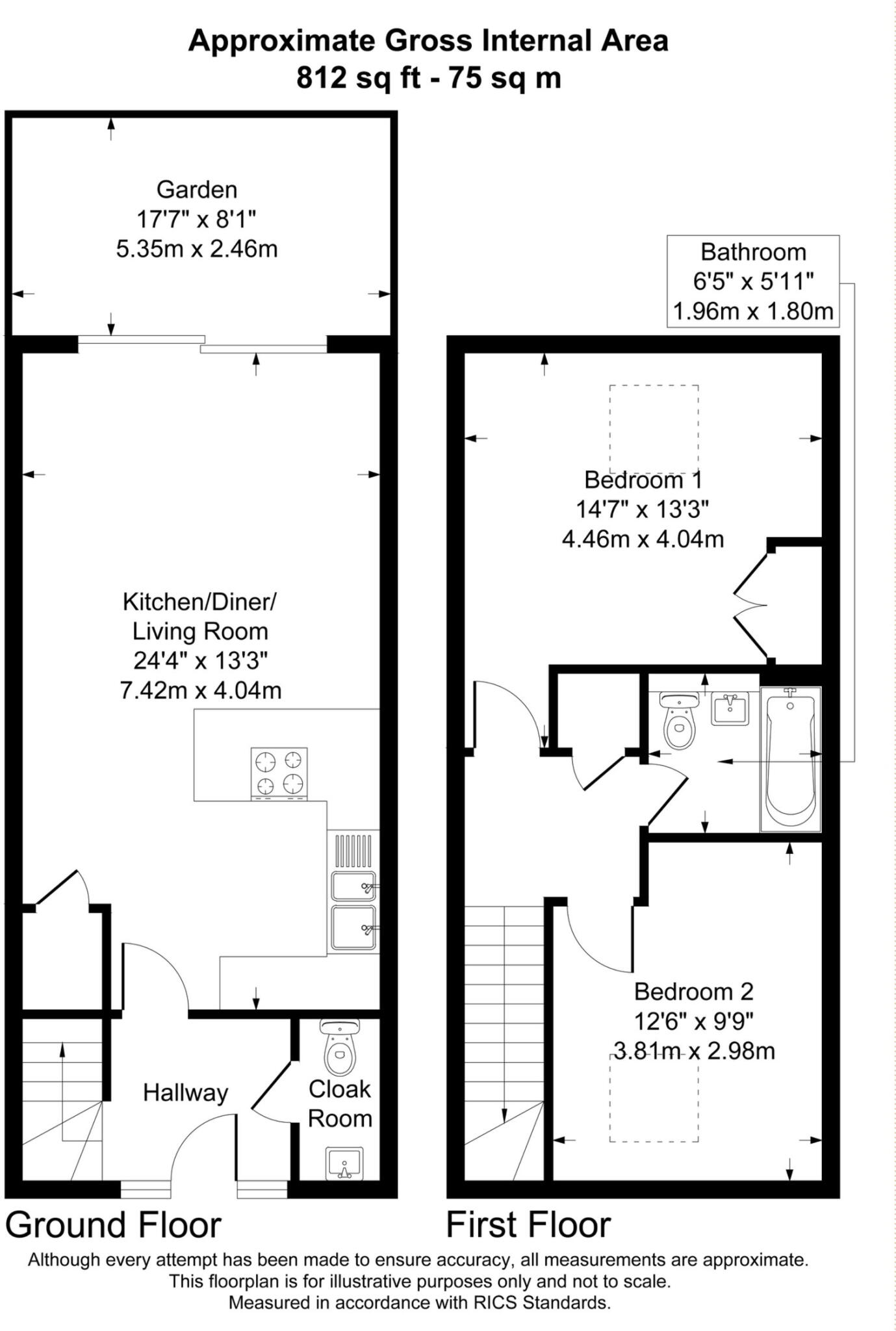 Park Street, Salisbury, SP1 floorplan