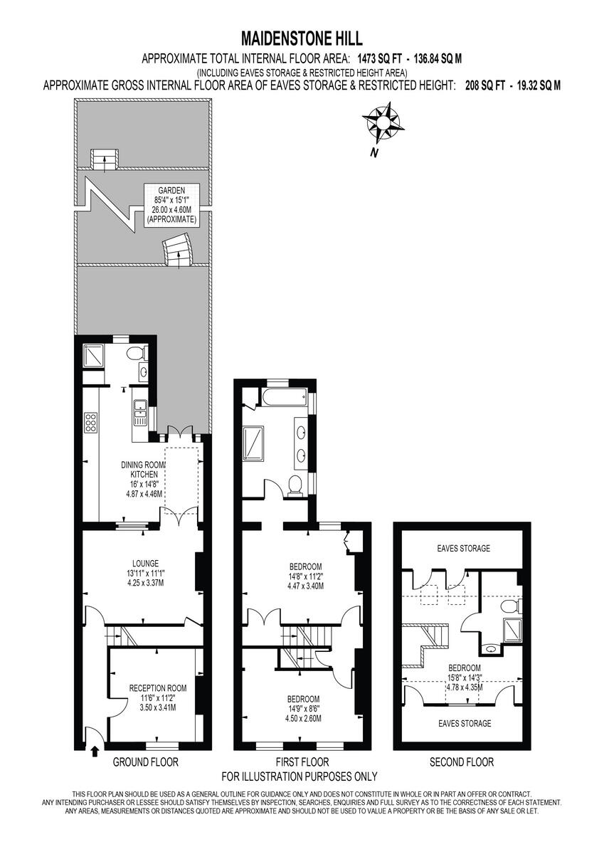 Maidenstone Hill, Greenwich, SE10 floorplan
