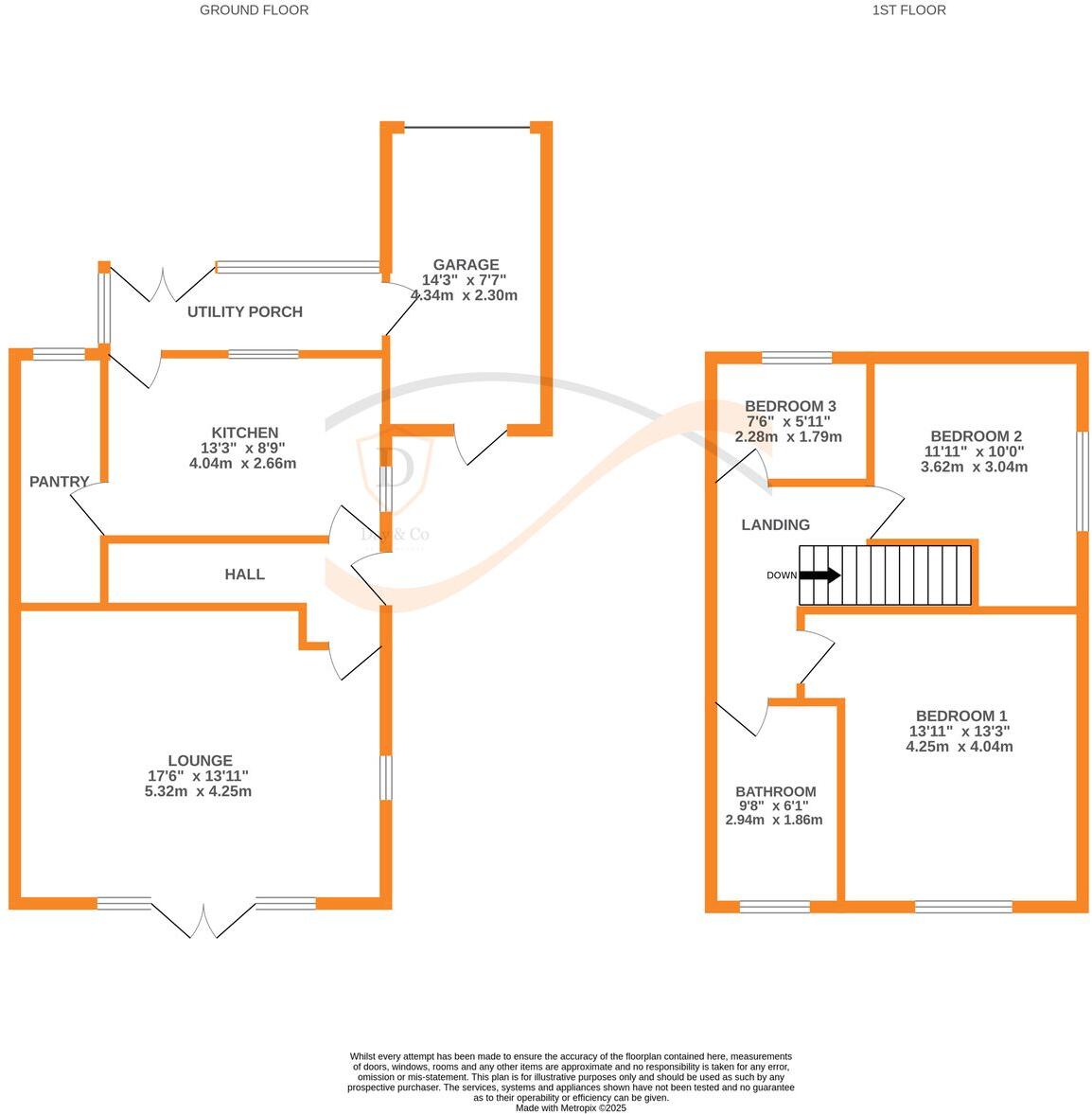 Slaymaker Lane, Oakworth, Keighley, BD22 floorplan