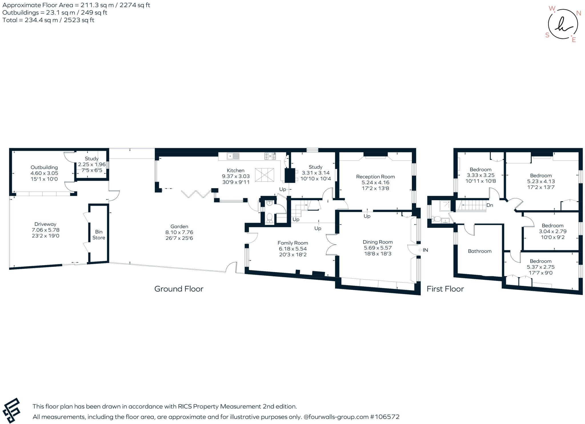 Thames Street, Hampton, TW12 floorplan