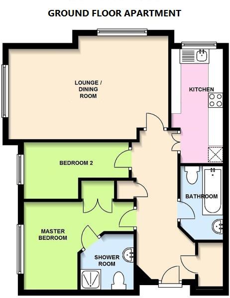 Fetcham, Leatherhead, Surrey, KT22 floorplan