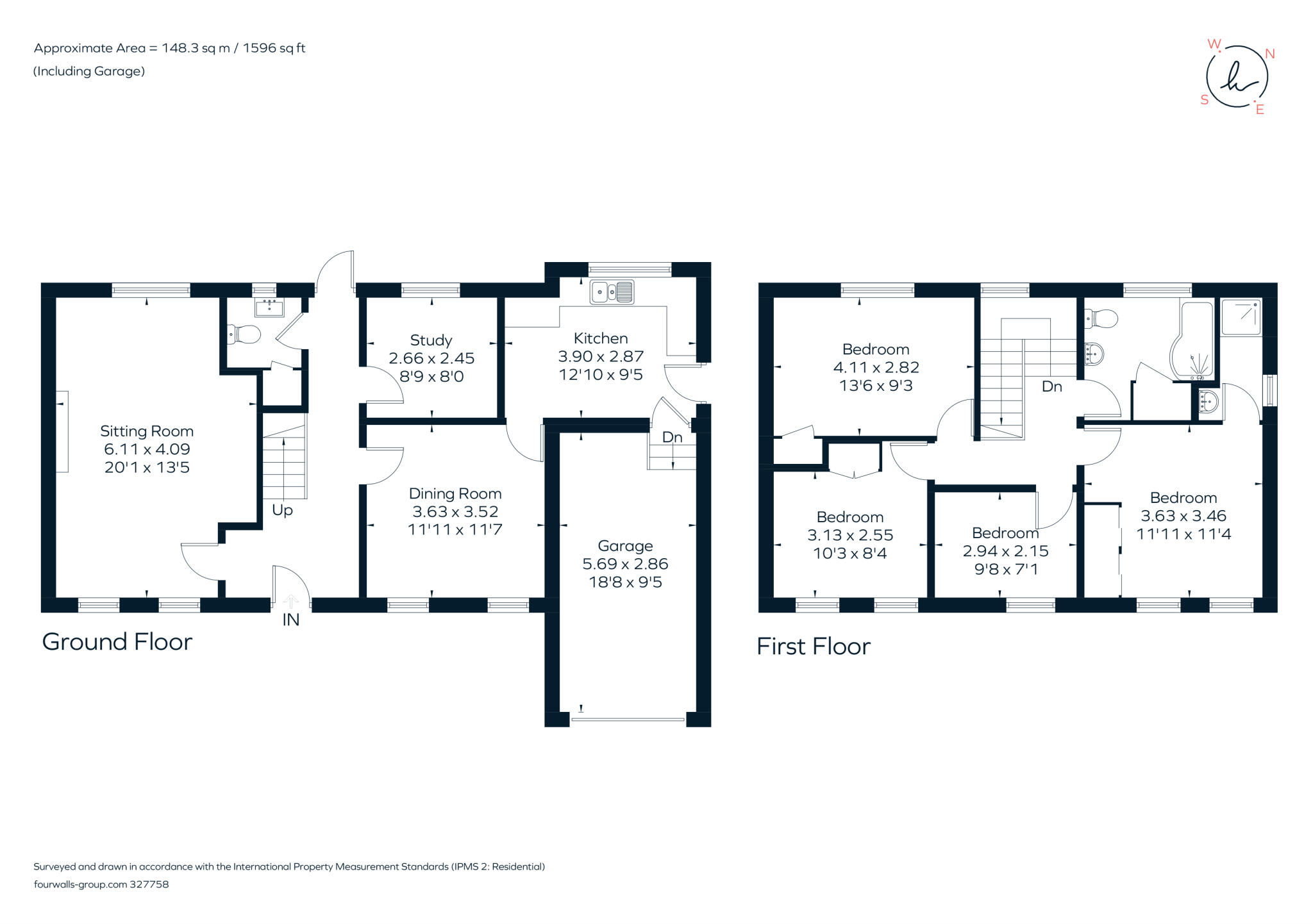Fairford Close Haywards Heath RH16 floorplan