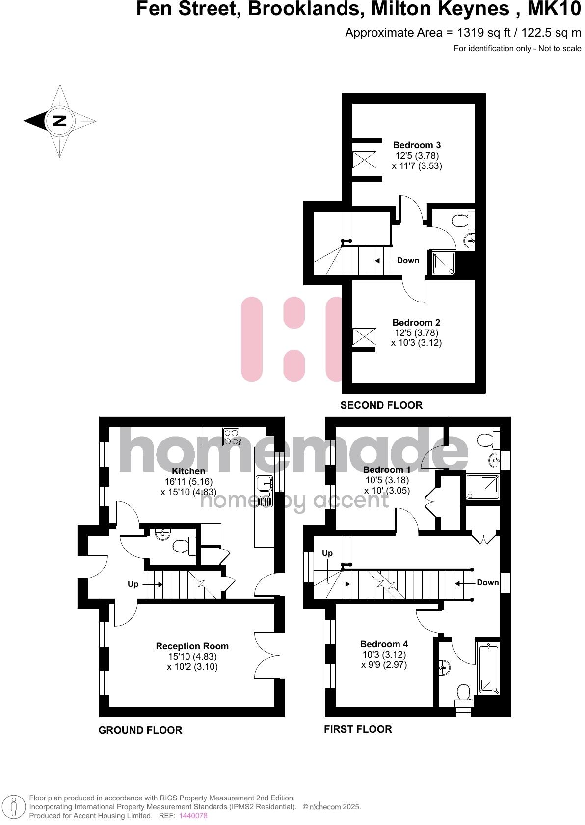 Fen Street, Milton Keynes, Buckinghamshire, MK10 floorplan