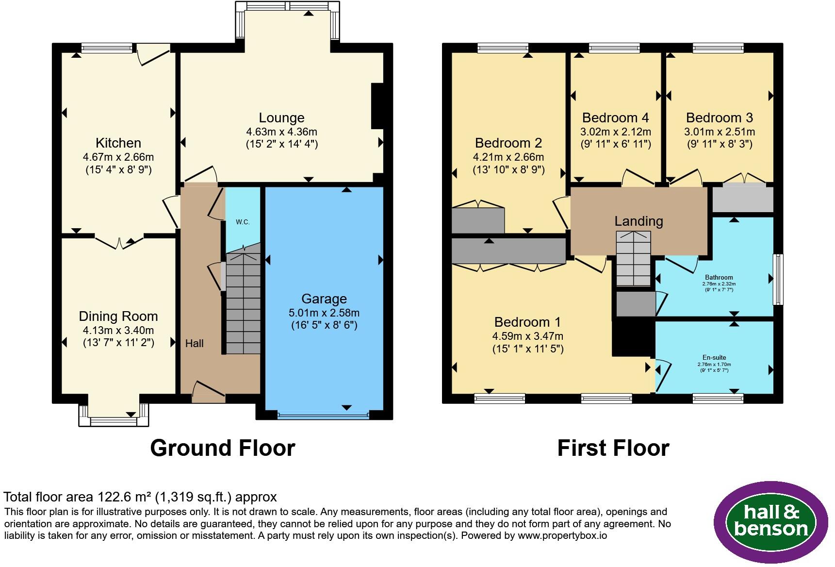 Martindale Court, Belper floorplan