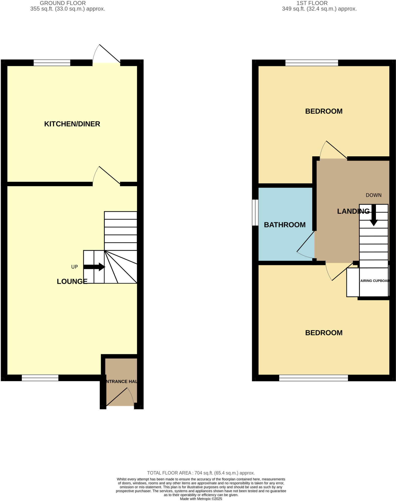Chandlers Close, Buckshaw Village floorplan