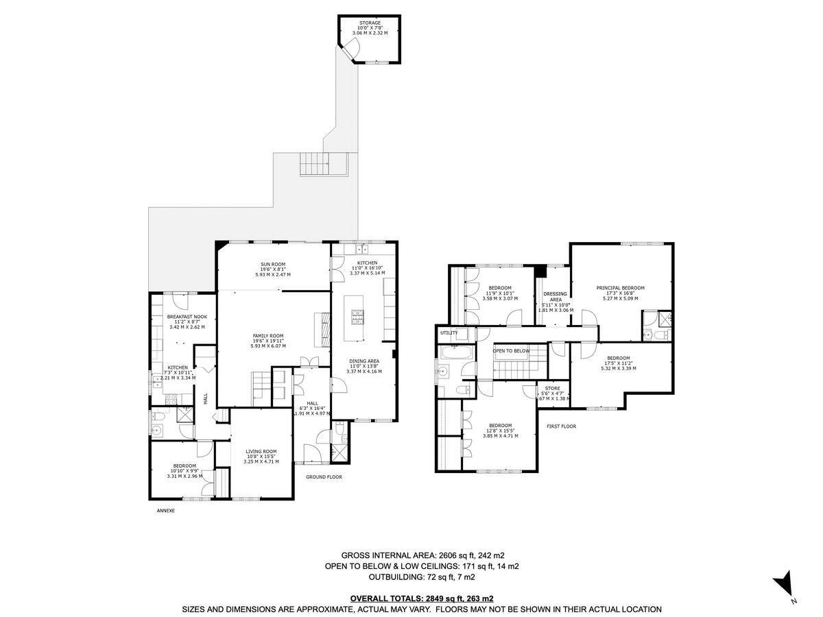 86, Shakespeare Gardens, Rugby, Warwickshire CV22 6EZ floorplan