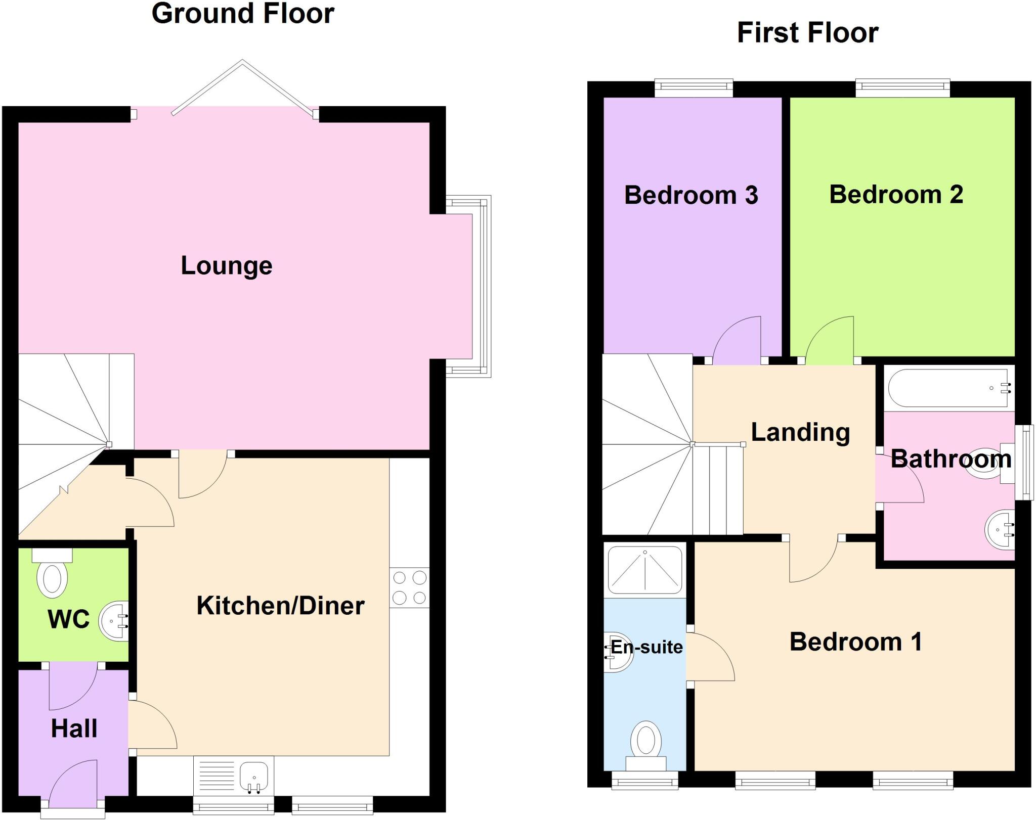 Flaxwell Fields, Lincoln Road, Ruskington, Sleaford, NG34 floorplan