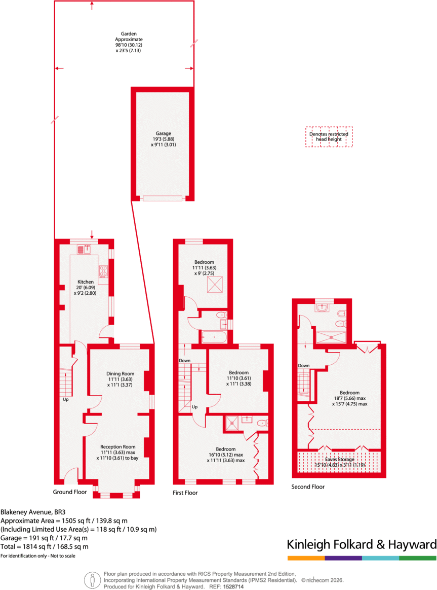Blakeney Avenue, Beckenham, Kent, BR3 floorplan