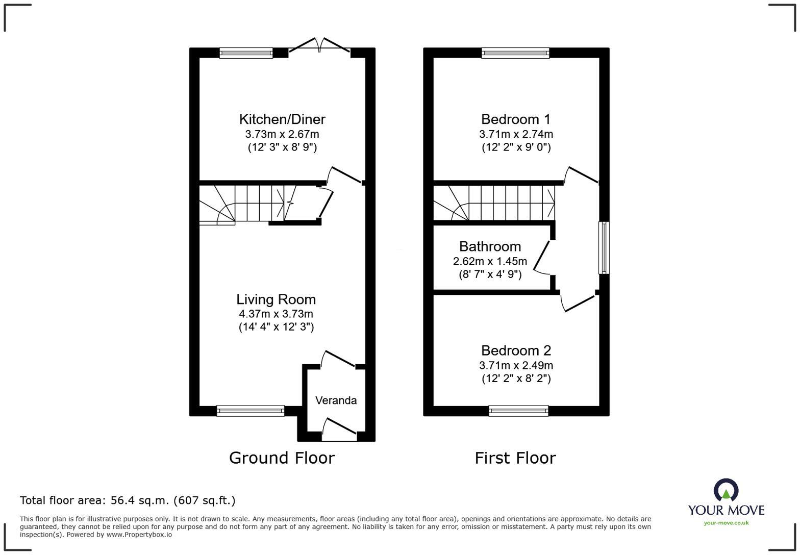 Martingale Close, St. Leonards-on-sea, East Sussex, TN37 floorplan