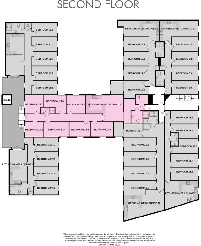 Flat 14, Shoe & Boot Factory, Leicester, LE2 floorplan