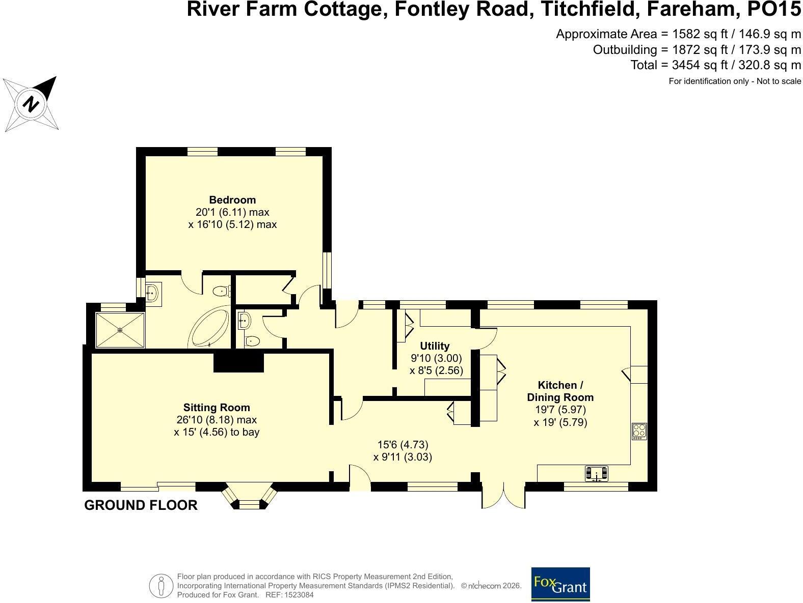 River Farm Carp Fishery, Fontley Road, Fareham floorplan
