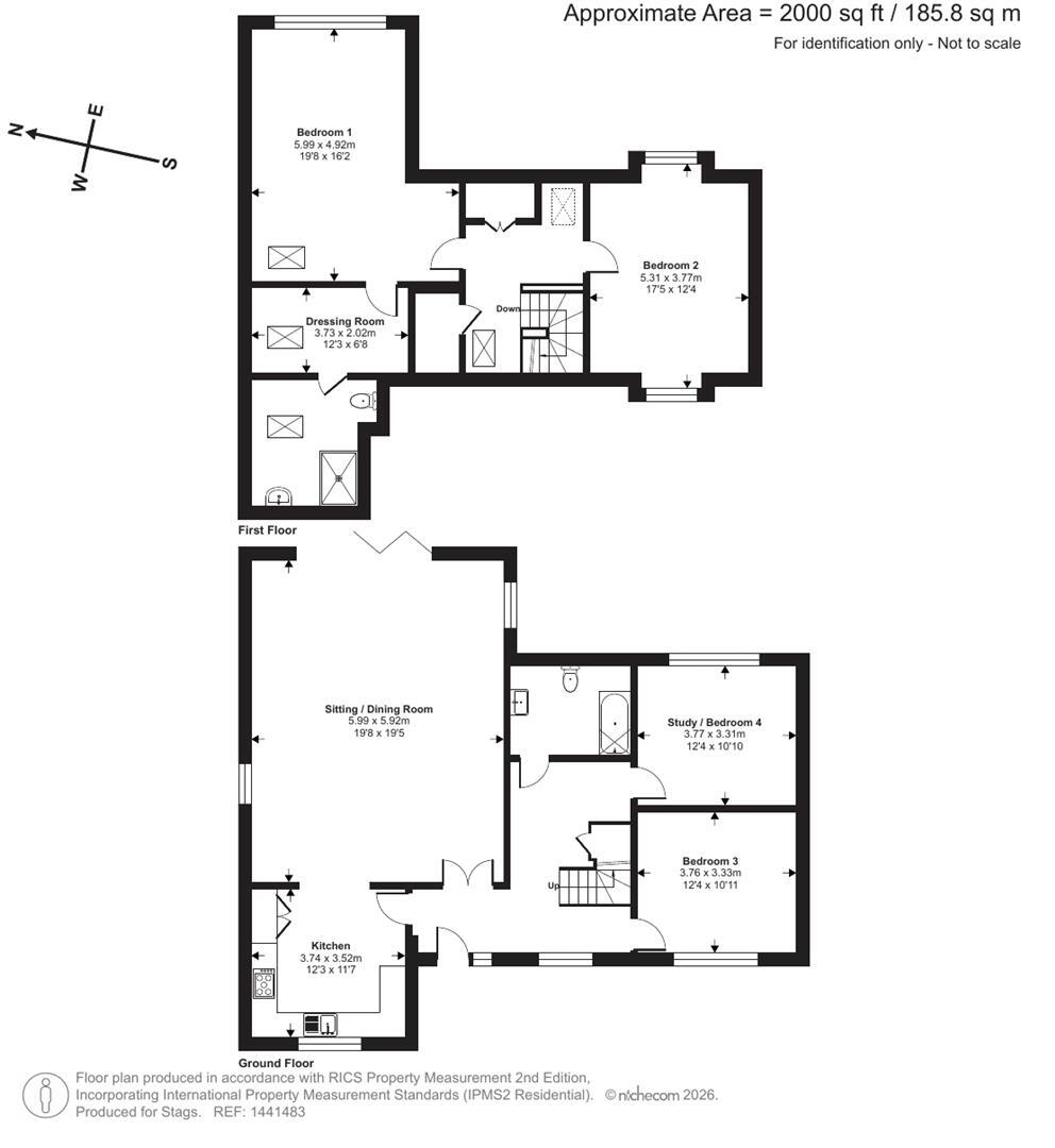 Medeva, Treknow, Tintagel floorplan