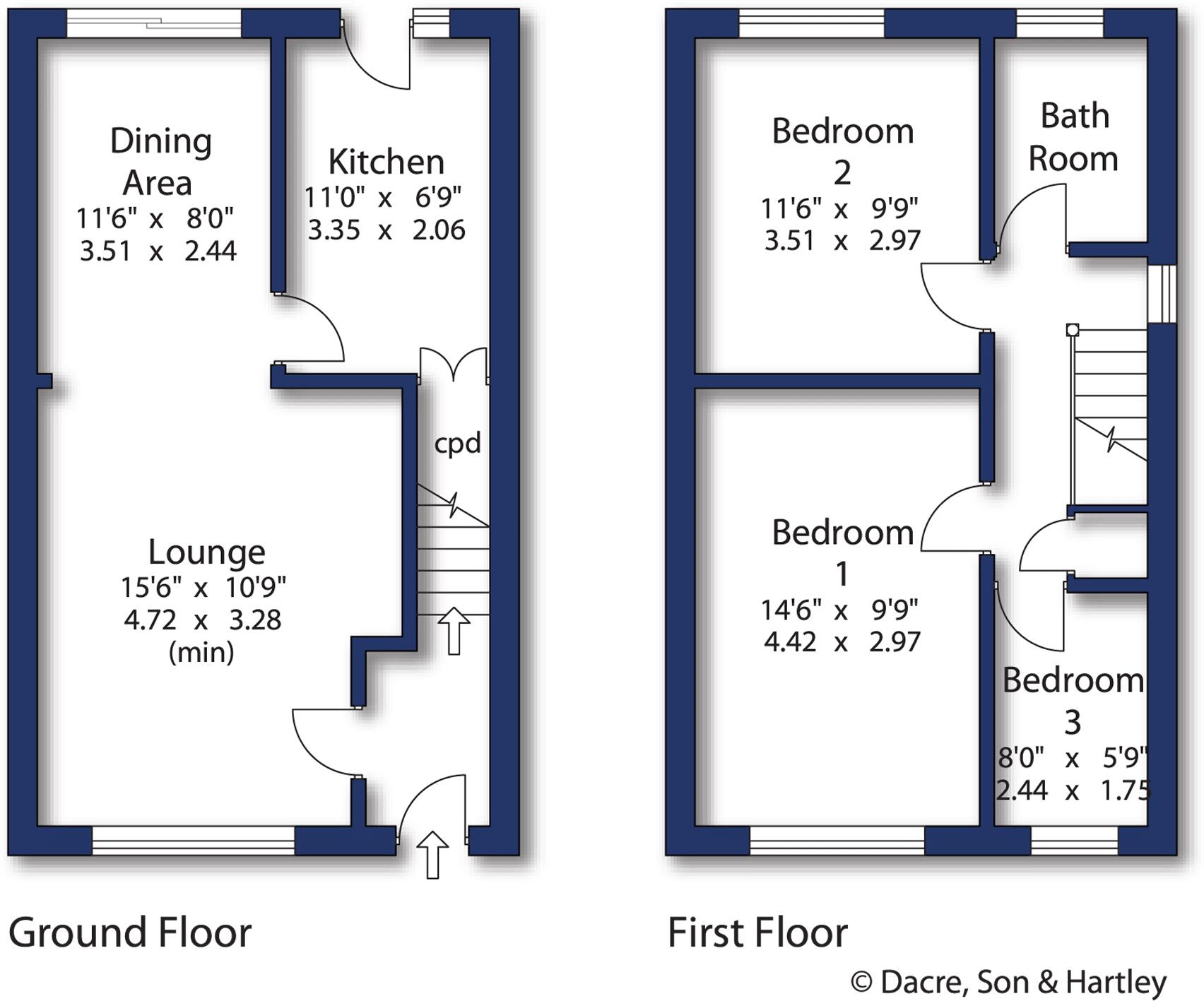 Chapel Road, Bingley, West Yorkshire, BD16 floorplan