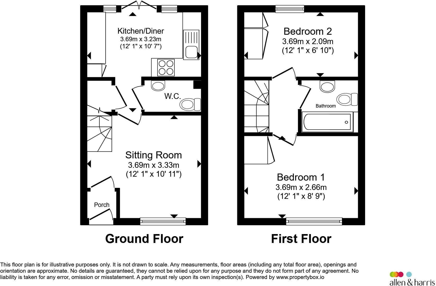Gainey Gardens, Chippenham floorplan