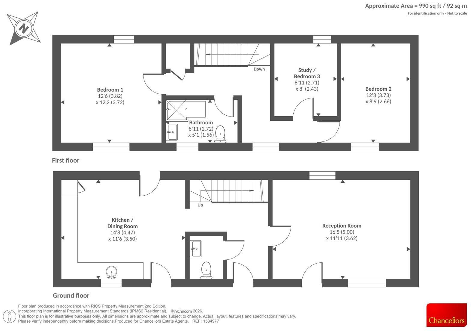 Shobdon, Leominster, Herefordshire floorplan