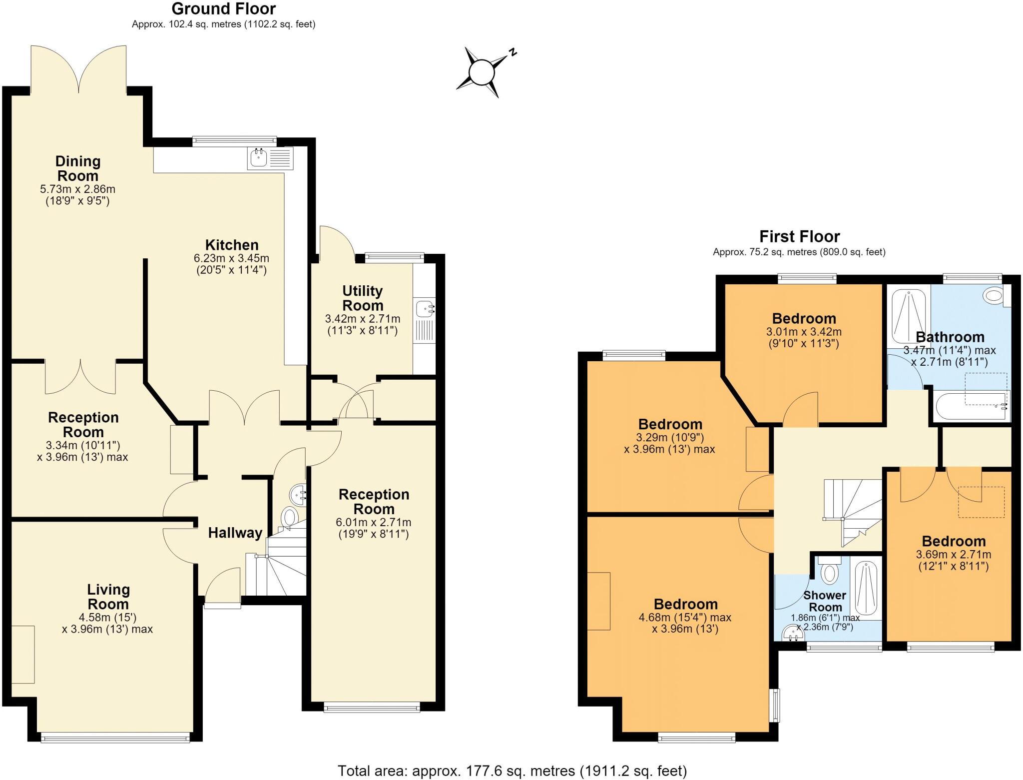 Croydon Road, Caterham floorplan