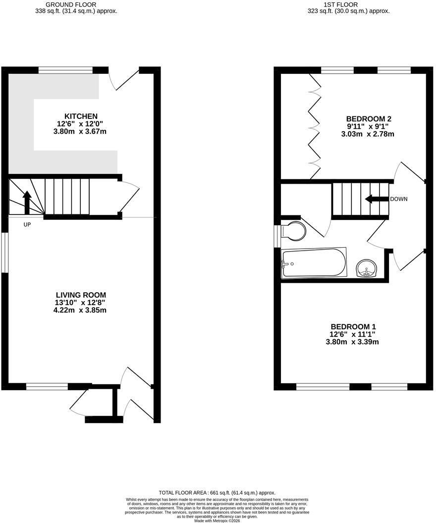 Arenhall Close, Wigginton, York floorplan