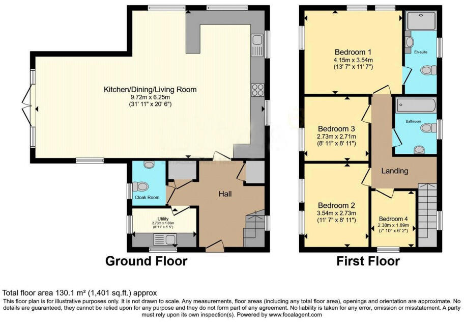 Weston Mews, Weston, Honiton, Devon floorplan
