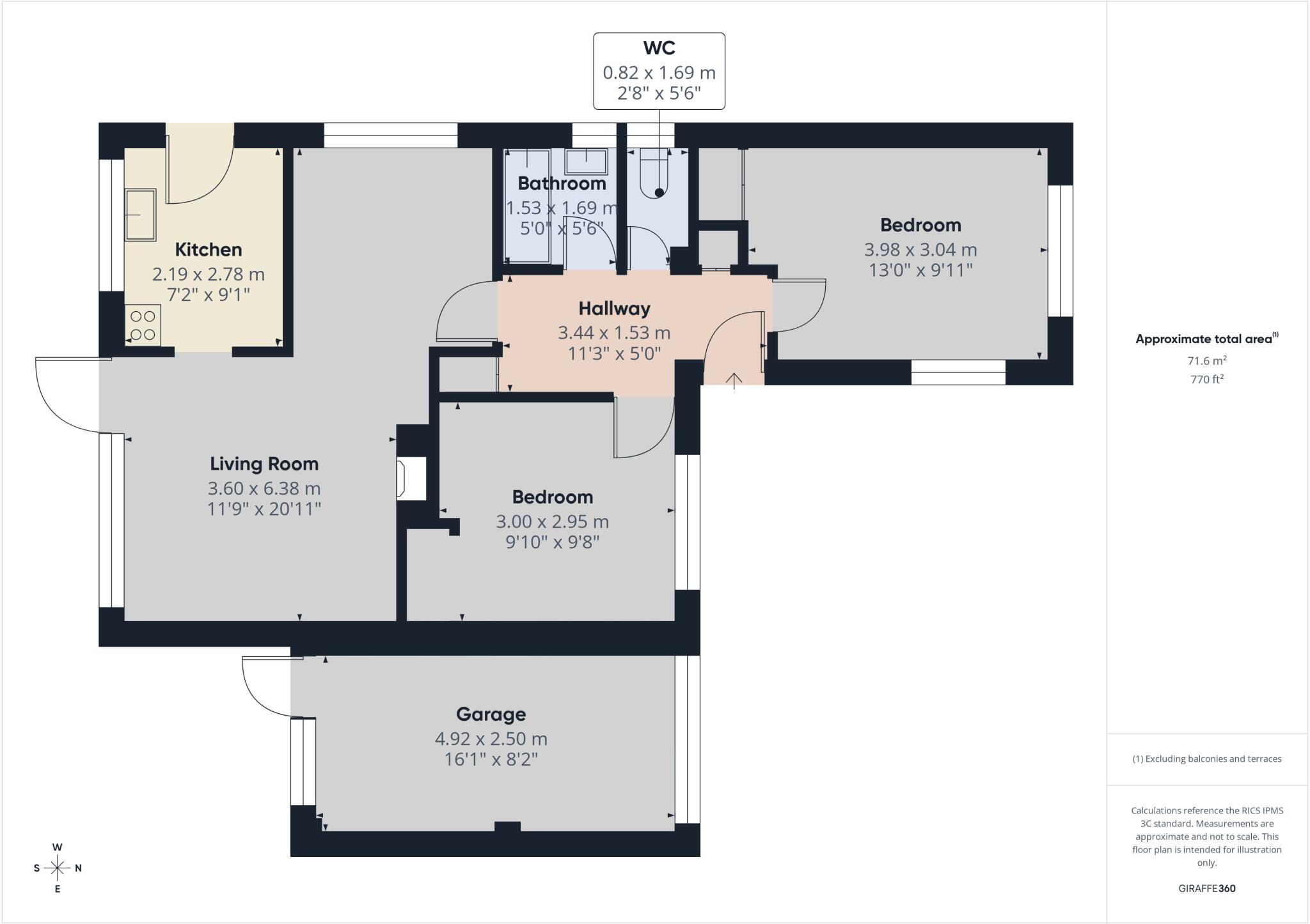Greenway, Chesham, Buckinghamshire, HP5 floorplan