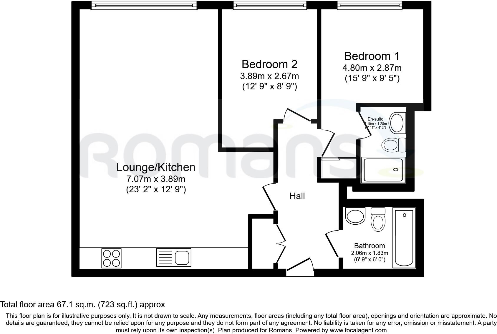 Blu Bracknell, Wokingham Road, Bracknell, RG42 floorplan