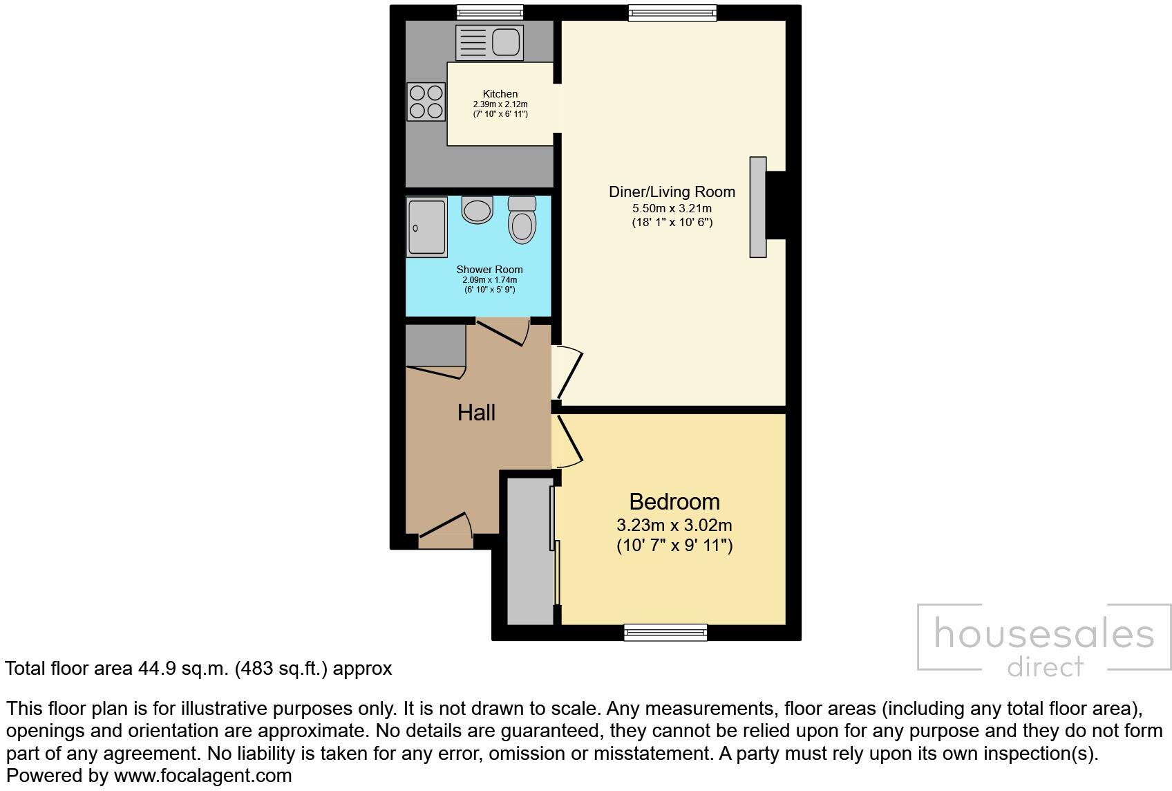 Sawyers Court, Brentwood, CM15 floorplan