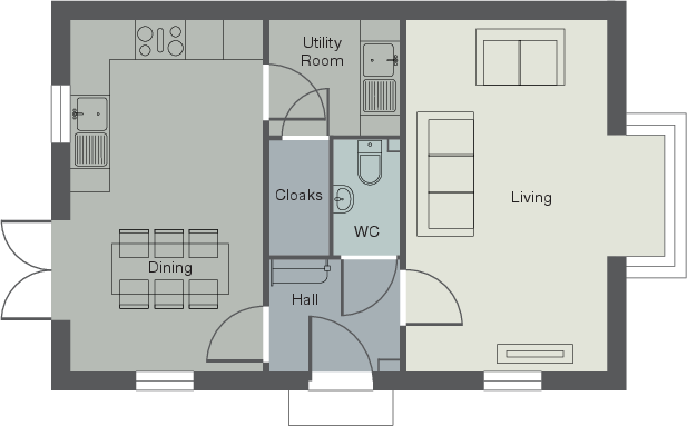 Poppy Gardens, Main Street, Methley, Leeds floorplan
