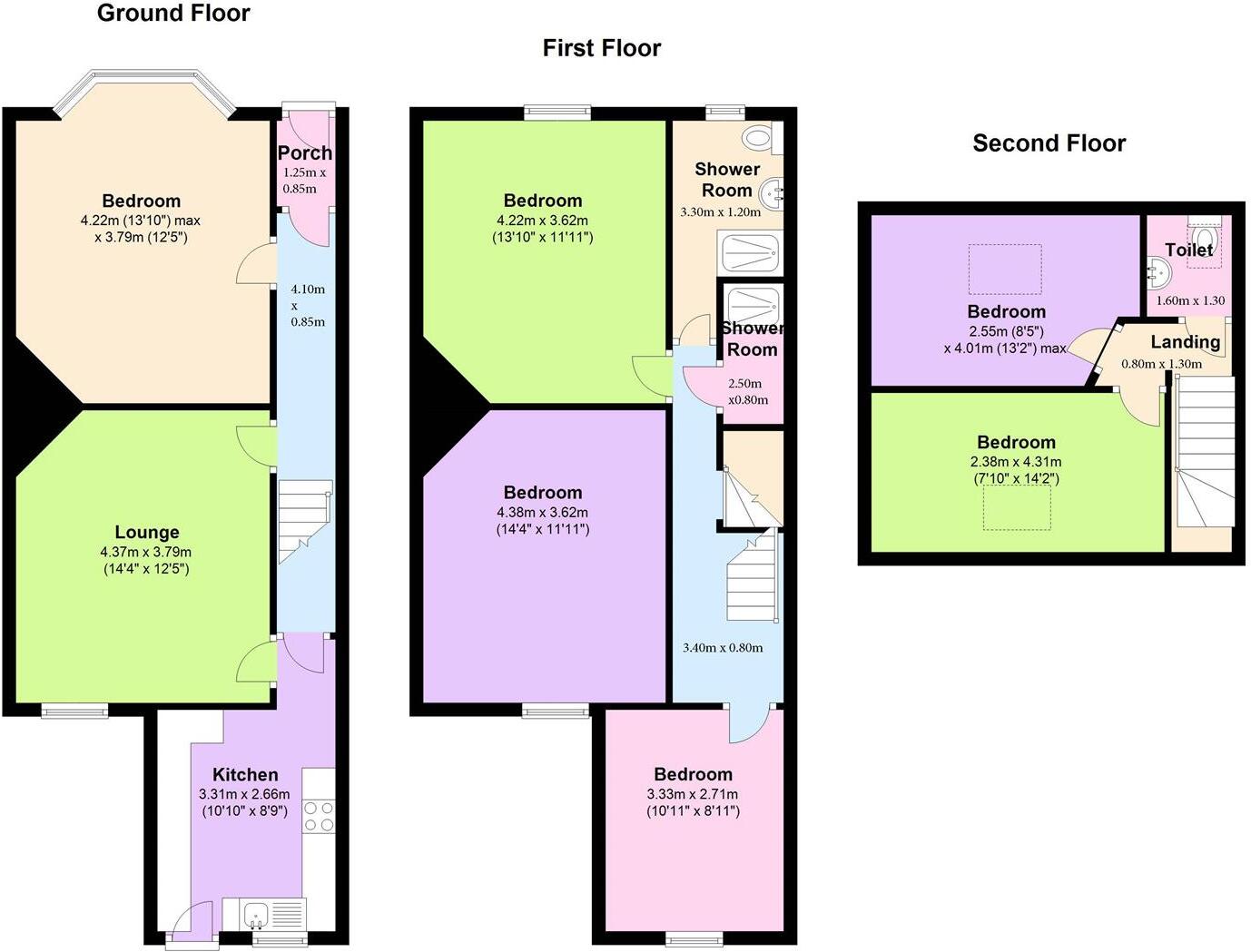 25 Everton Road, Sheffield floorplan
