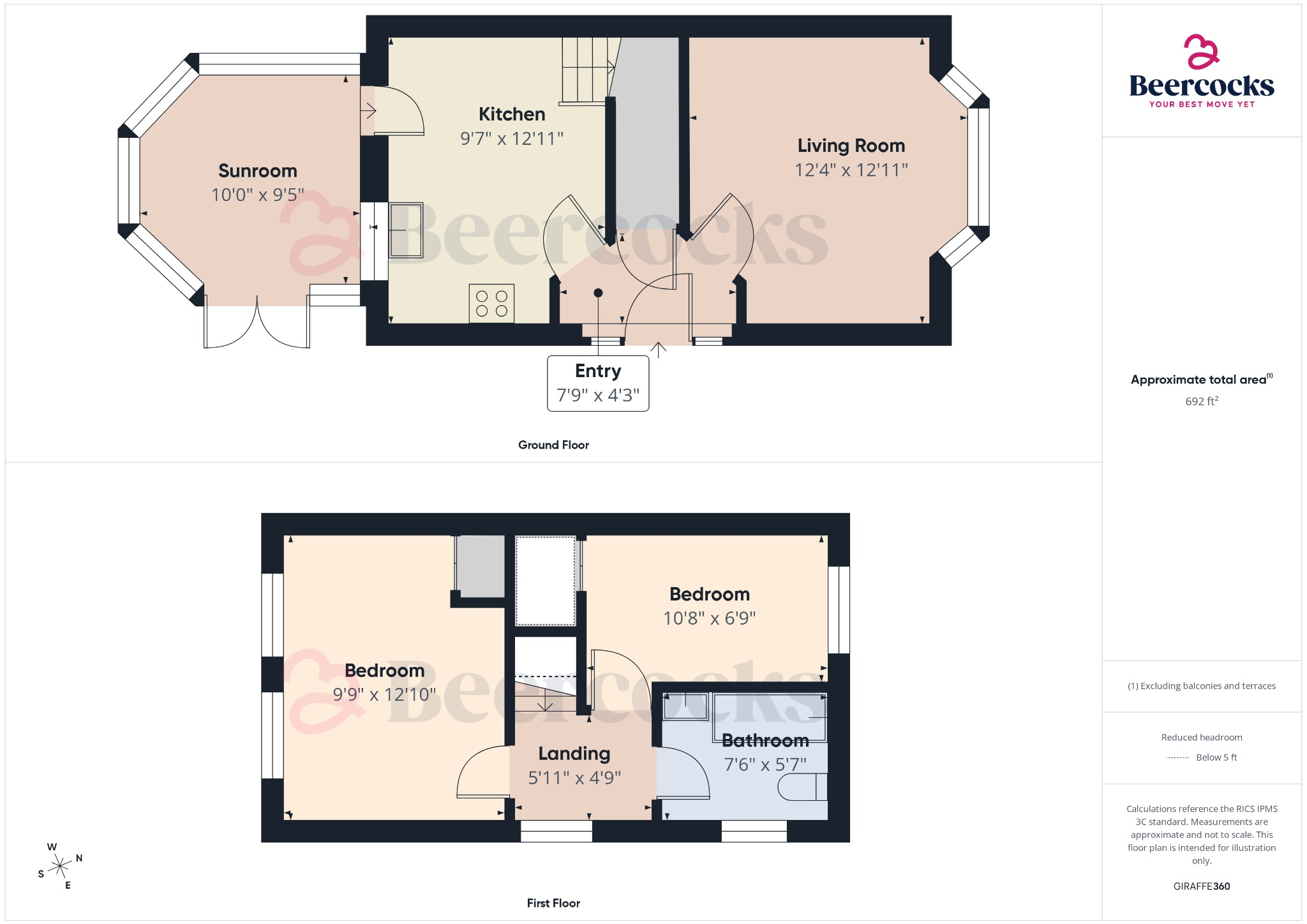 Ashendon Drive, Hull, HU8 8DY floorplan