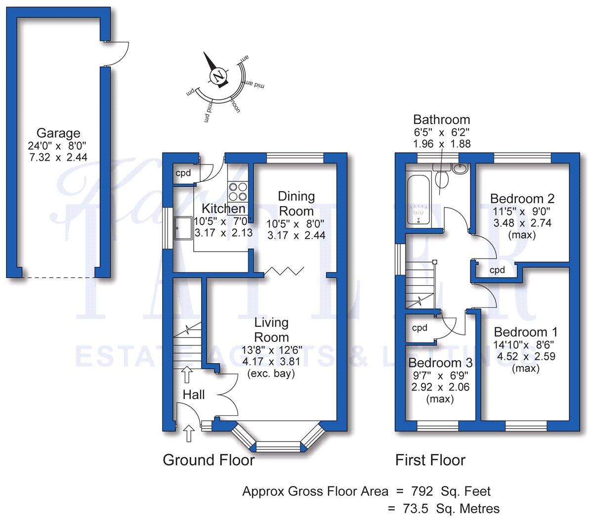 Cartmel Drive, Great Sutton, Ellesmere Port floorplan