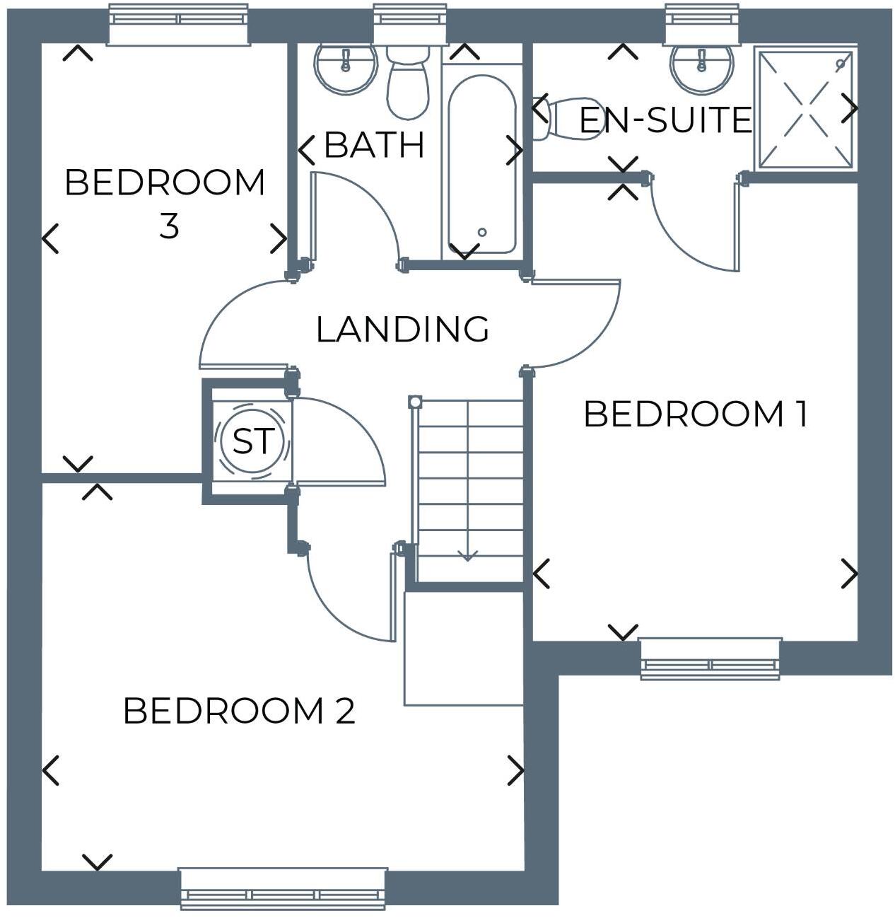 Moorland View
Chopwell
Newcastle upon Tyne
NE17 7EX floorplan