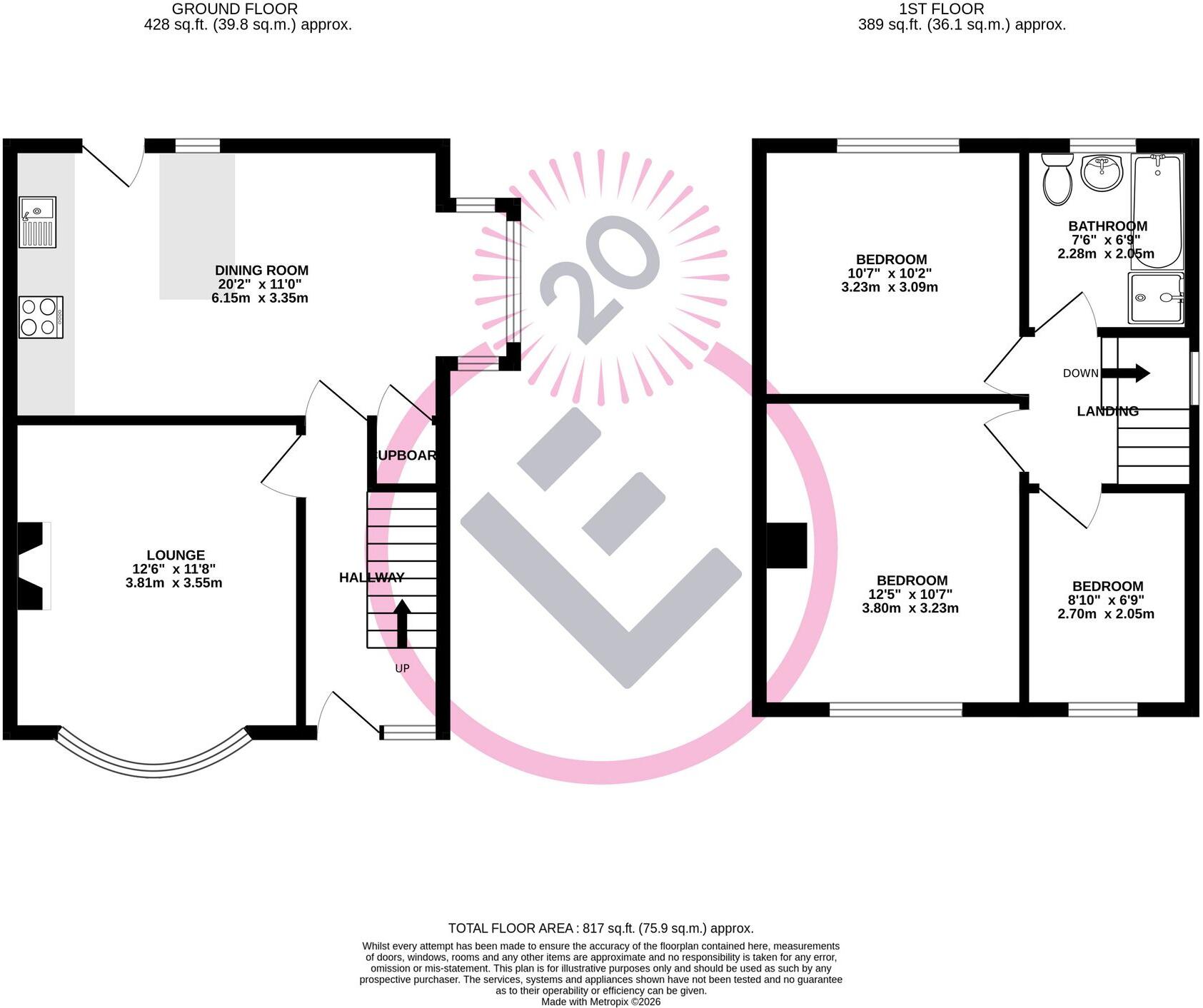 Kenyon Road, Morecambe, LA4 floorplan