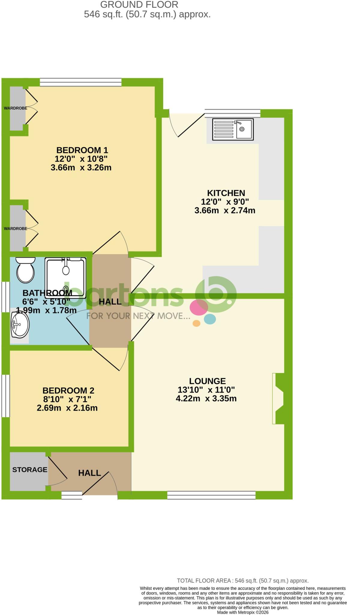 Benton Way, Rotherham, S61 floorplan