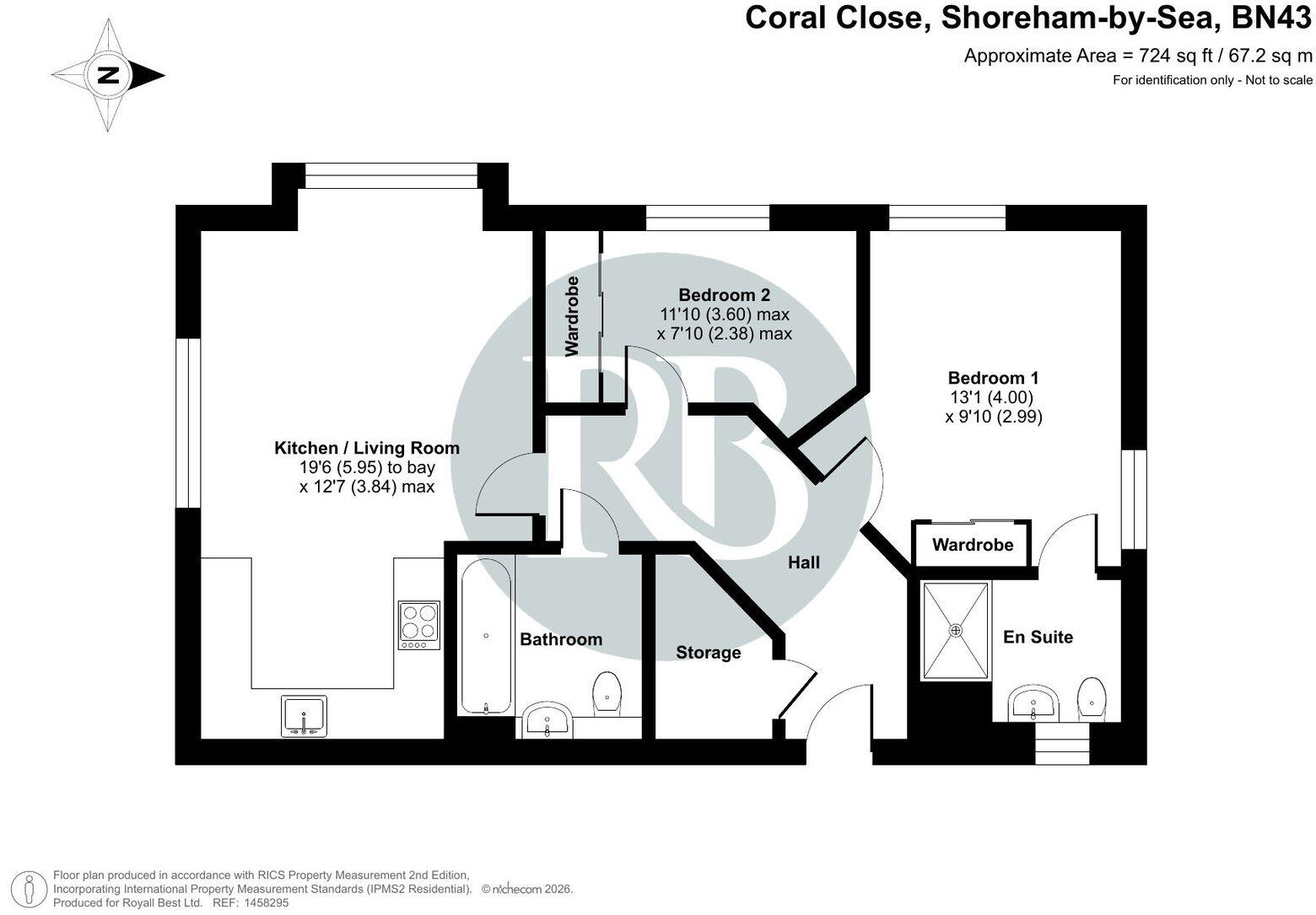 Coral Close, Shoreham-by-sea, BN43 6AZ floorplan